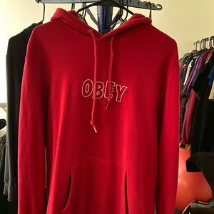 Obey Hoodie (Red)